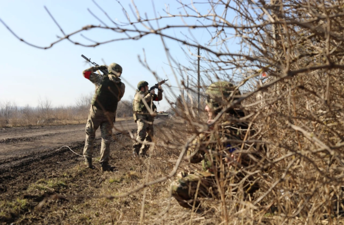 Российские военнослужащие. Фото © Telegram / Минобороны России (Руслан Сергеев)