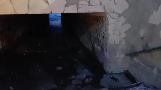 Затопленный пешеходный переход на юге Волгограда. Фото © V1.ru