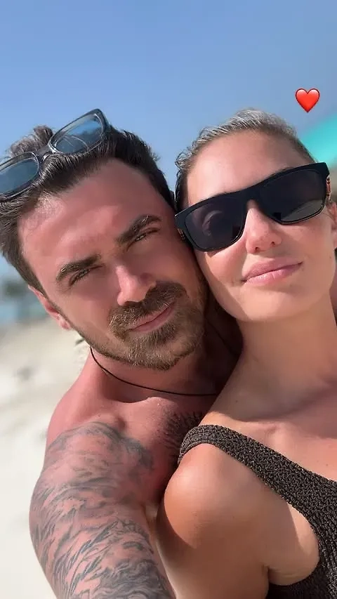 Агата Муцениеце и Пётр Дранга. Фото © Instagram (признан экстремистской организацией и запрещён на территории Российской Федерации) / drangaofficial