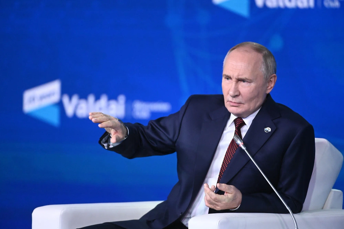 Президент России Владимир Путин. Обложка © Life.ru