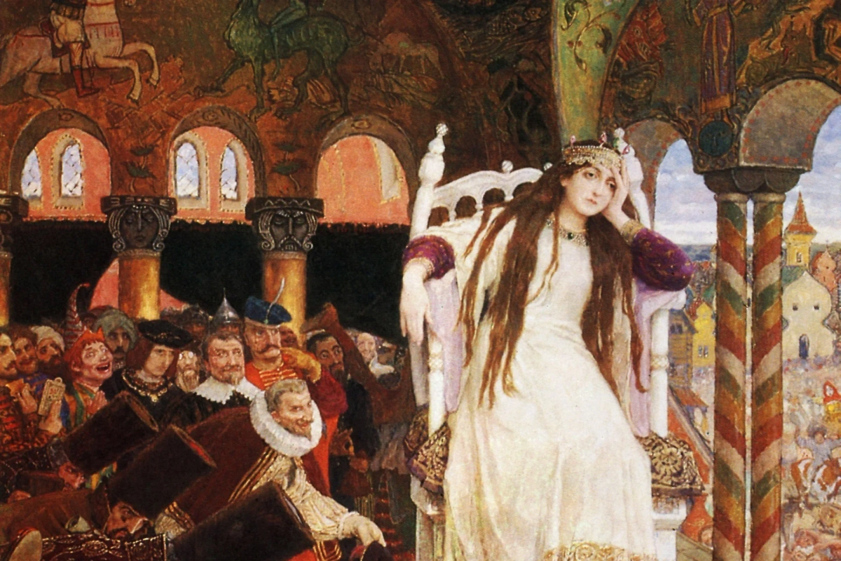 Царевна-Несмеяна. Обложка © Wikipedia / Виктор Михайлович Васнецов