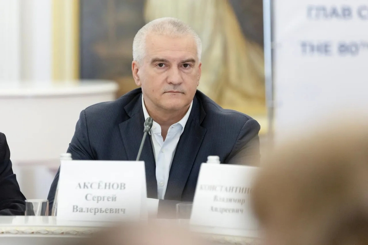 Глава Крыма Сергей Аксёнов. Обложка © Telegram / Аксёнов Z 82