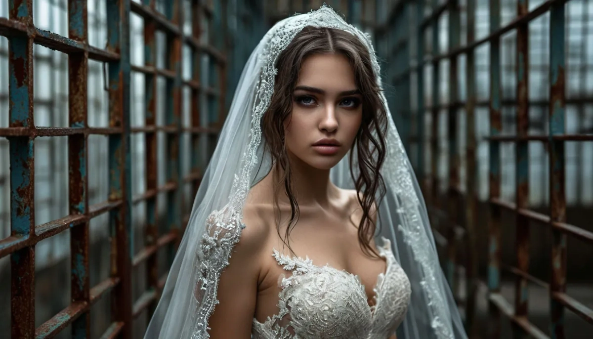 Заключение браков с заключёнными в РФ предложили пресекать для минимизации инцидентов с мошенничеством. Обложка © Шедеврум / Life.ru