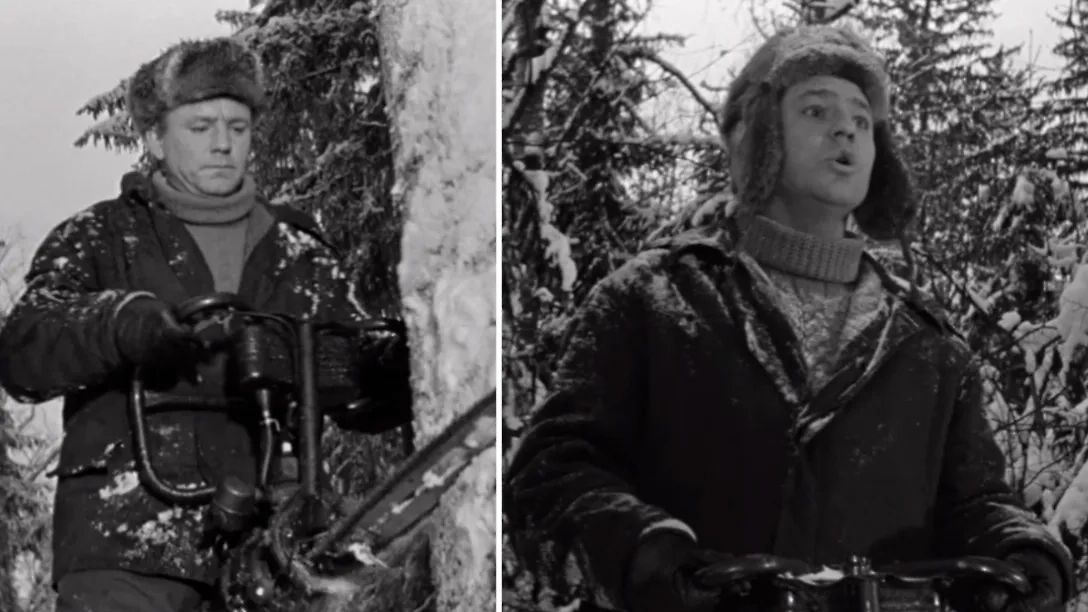 Смешные ошибки в фильме «Девчата» 1961 года. Фото © Кадры из фильма «Девчата», режиссёр Юрий Чулюкин, сценарист Борис Бедный / Kinopoisk