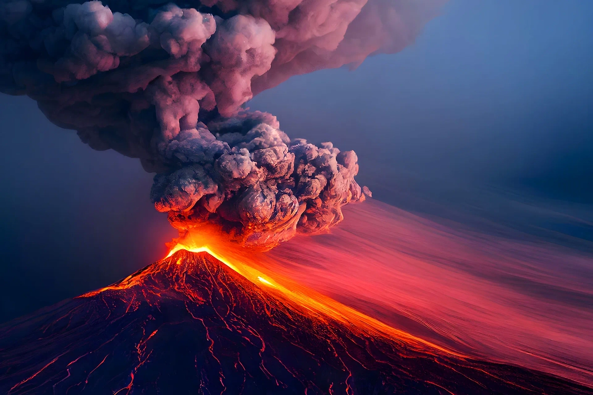 Вулканолог рассказал о загадочном «поведении» планеты после появления человечества. Обложка © Shutterstock / FOTODOM / CGS Graphics