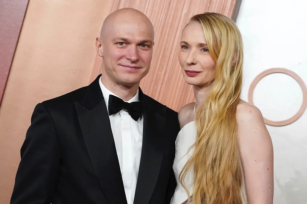 Юра Борисов и его жена Анна Шевчук. Обложка © ТАСС / АР