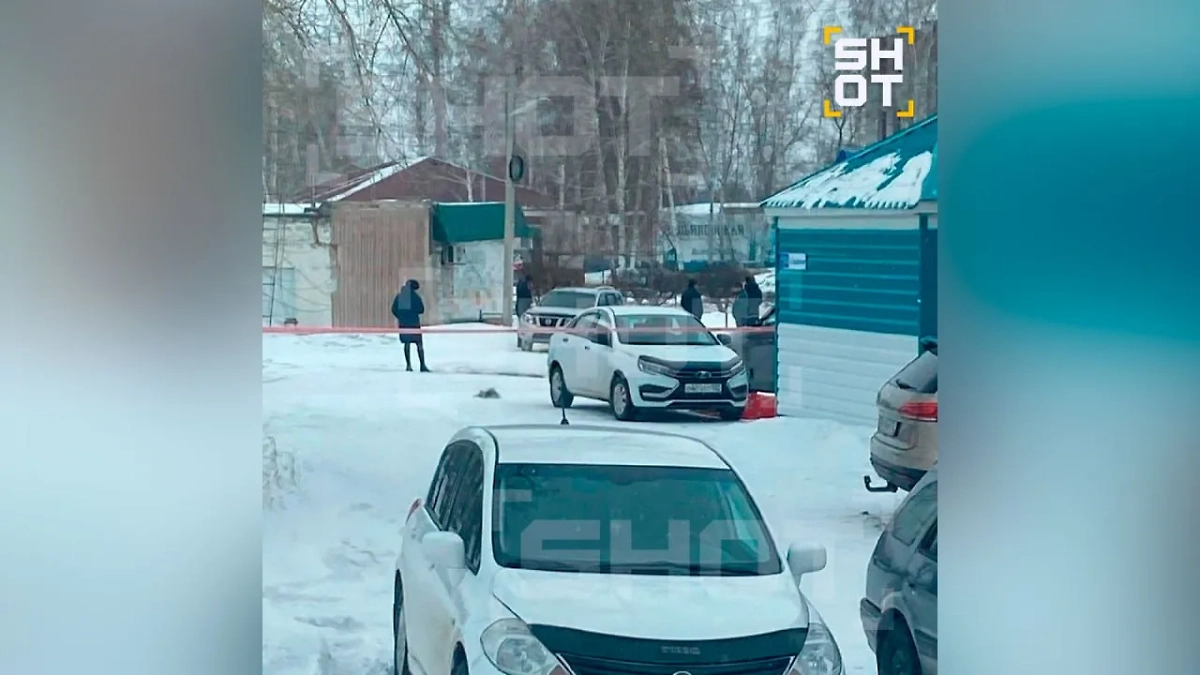 Место убийства главы Завьяловского района Алтайского края. Фото © SHOT