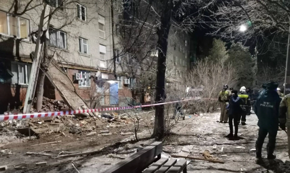 Последствия взрыва в многоэтажке в Белореченске. Обложка © Telegram /  МЧС Краснодарского края / МЧС Краснодарский край