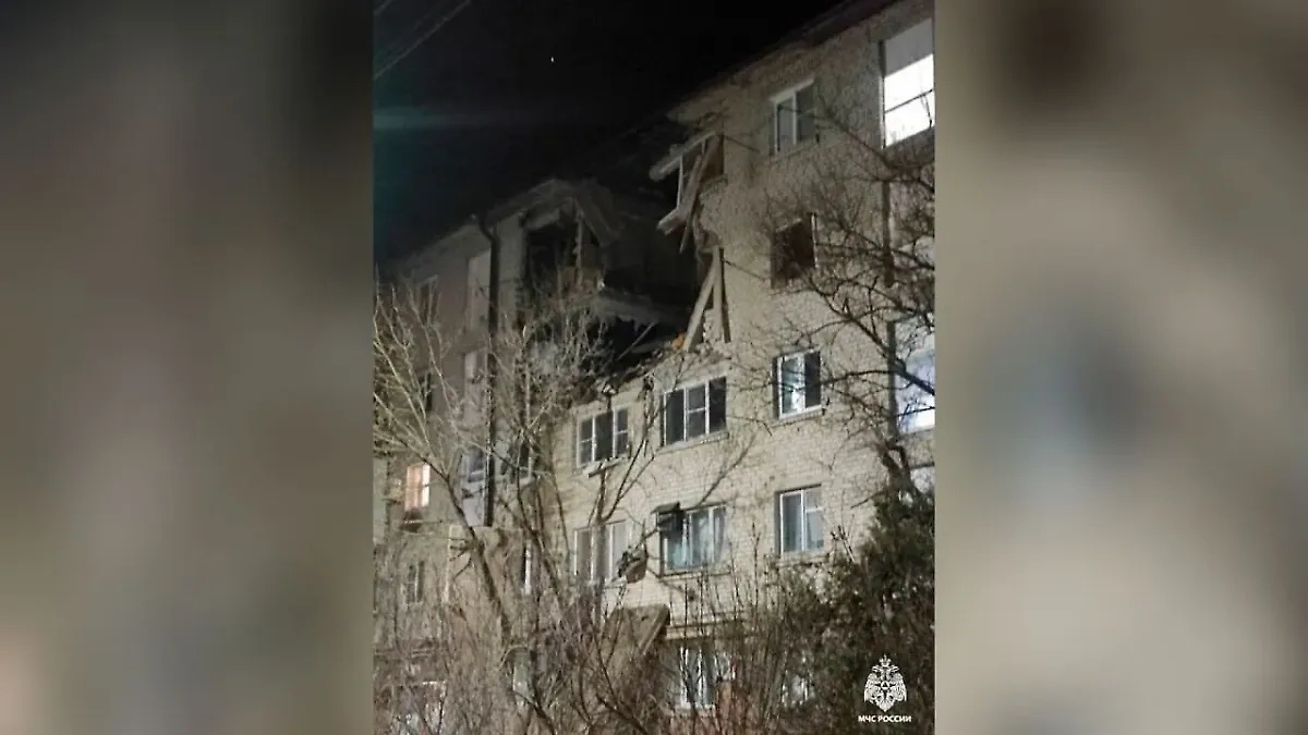 Последствия взрыва. Обложка © Telegram / МЧС России