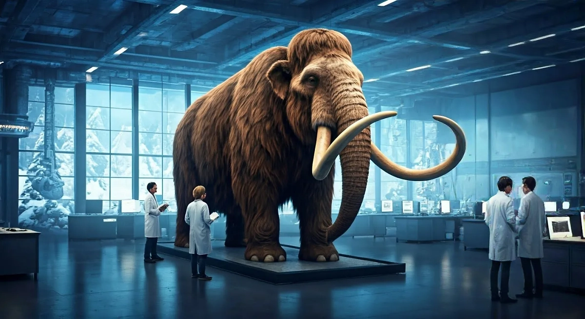 Учёный раскрыл, что стоит за попытками возродить мамонтов. Обложка © Shutterstock AI