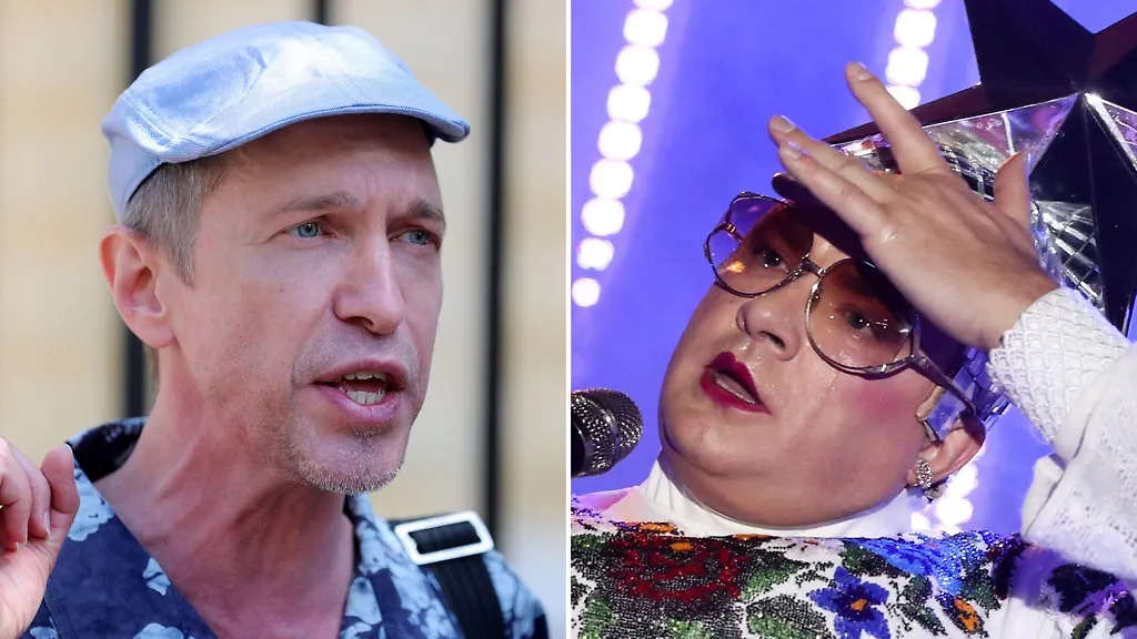 Сергей Соседов и Верка Сердючка. Фото © ТАСС / Сергей Савостьянов, Вячеслав Прокофьев