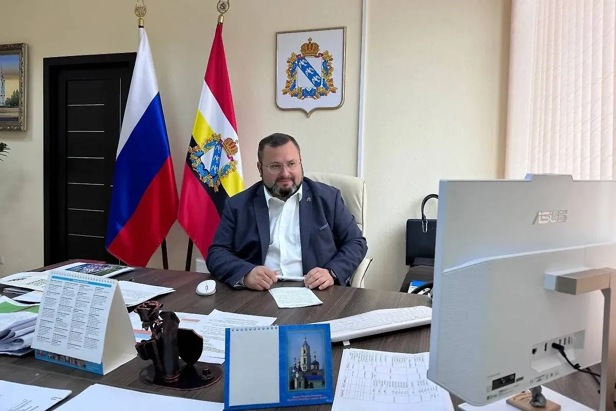 Экс-гендиректор Корпорации развития Курской области (КРКО) Владимир Лукин. Обложка © VK / Корпорация Развития Курской области