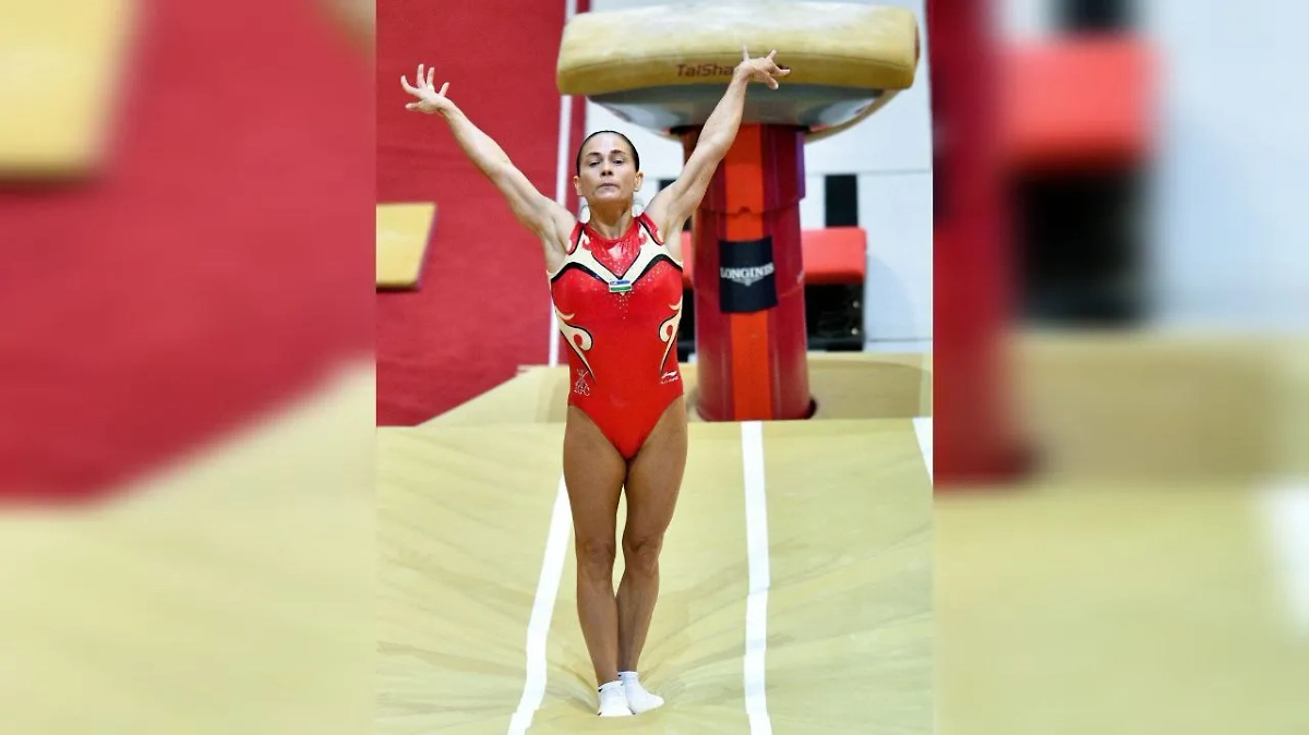 Оксана Чусовитина. Фото © Noushad Thekkayil/ EPA/ TASS