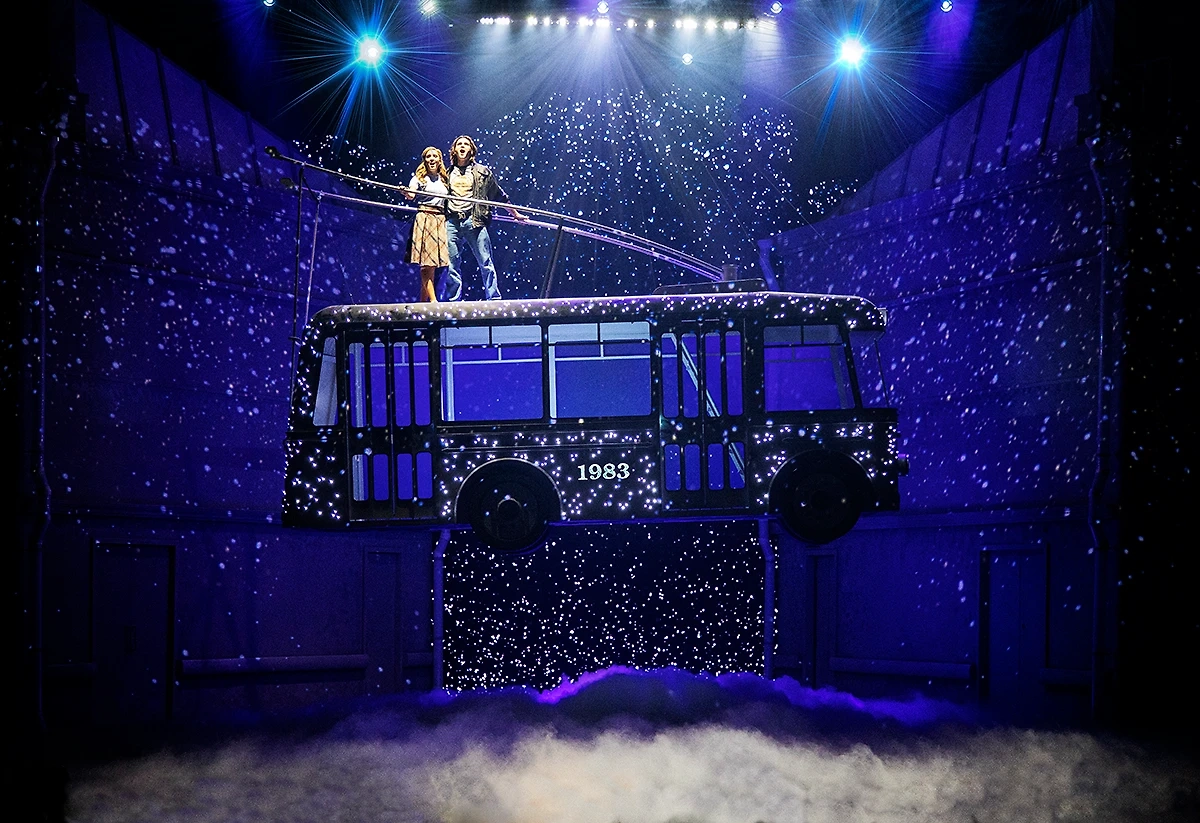 Мюзикл «Ничего не бойся, я с тобой». Фото © пресс-служба театральной компании «Бродвей Москва»