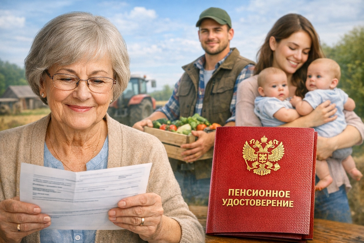 Расчет стажа для многодетных и сельских работников: все нововведения. Обложка © ChatGPT