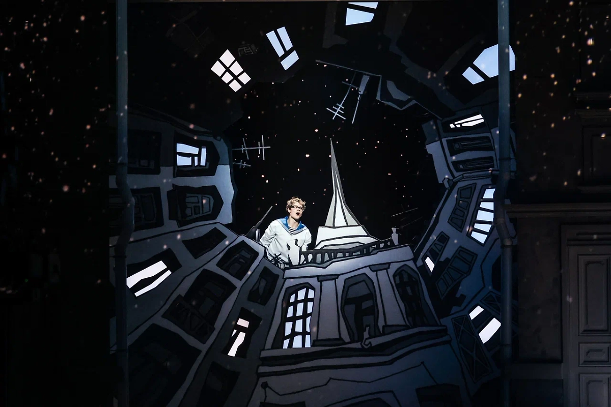 Мюзикл «Ничего не бойся, я с тобой». Фото © пресс-служба театральной компании «Бродвей Москва»