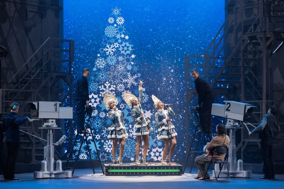 Мюзикл «Ничего не бойся, я с тобой». Фото © пресс-служба театральной компании «Бродвей Москва»