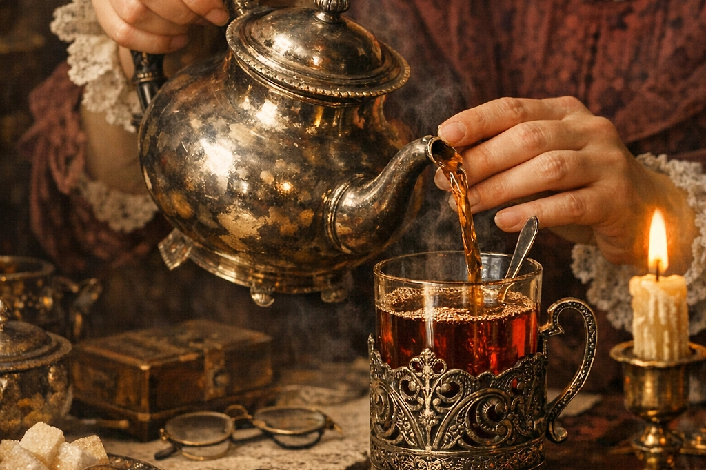 Рецепт чая от семьи Достоевских: какой именно чай предпочитал великий русский писатель и как его заварить? Фото © ChatGPT 