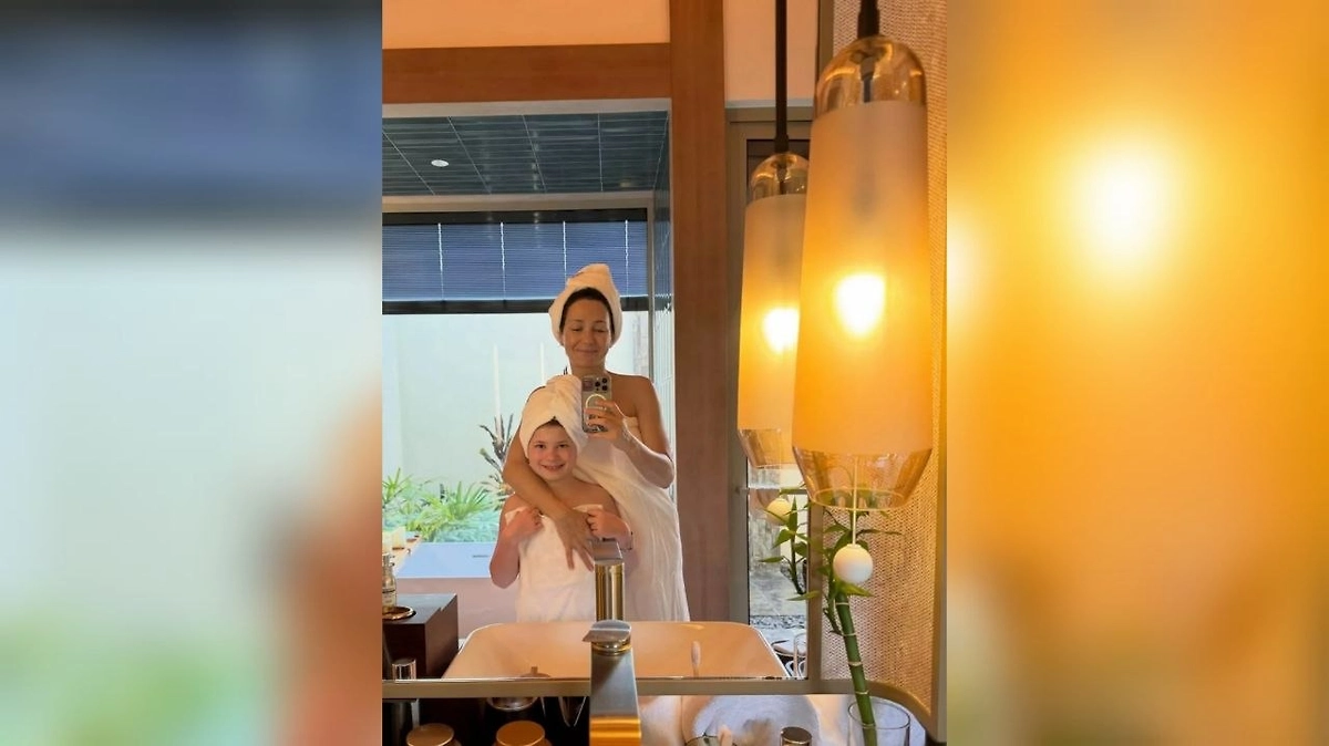 Климова показала снимки с дочерью от Гелы Месхи во время отдыха на Мальдивах. Фото © Instagram (признан экстремистской организацией и запрещён на территории Российской Федерации)/ klimova___ekaterina