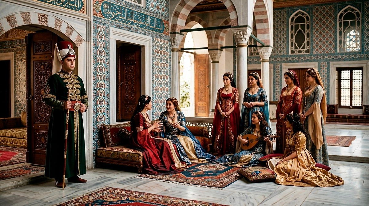 Кто такой хранитель султанского гарема? Профессии из Средневековья, которые удивят каждого. Фото © Gemini Nano Banana