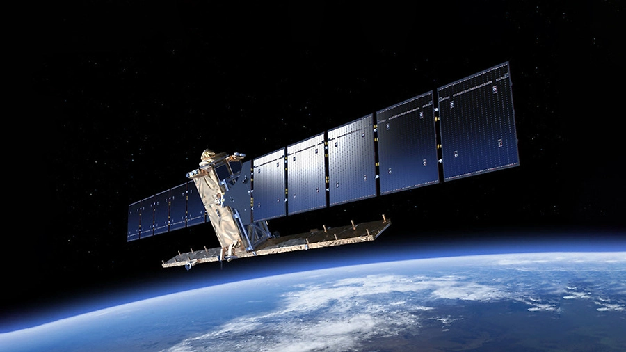 Противоспутниковое оружие на орбите. Фото © sentinels.copernicus.eu
