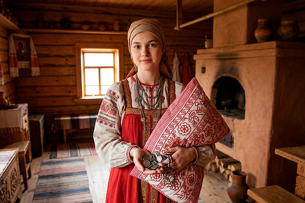 Топ-7 древних примет, которые соблюдает каждый из нас. Почему мы живём по старорусским правилам? Обложка © Gemini Nano Banana