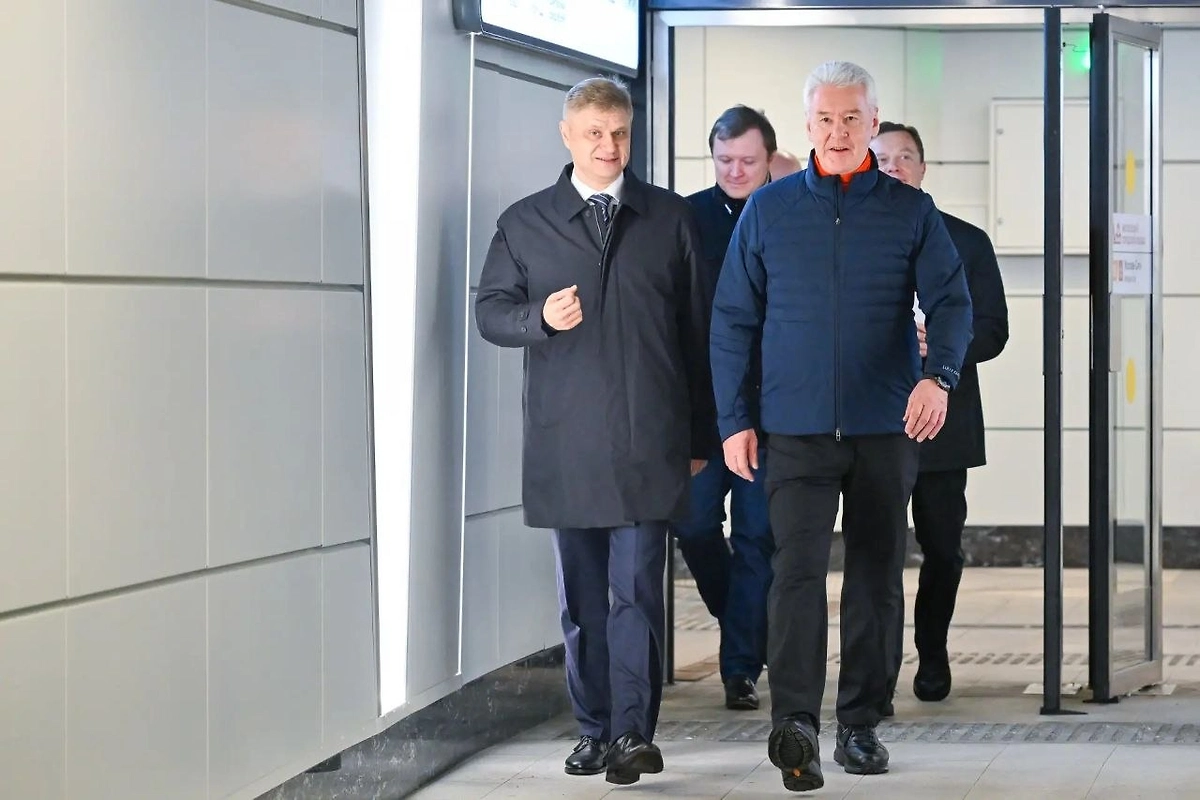 Вокзал Москва-Сити. Фото © MAX / Мэр Москвы Сергей Собянин