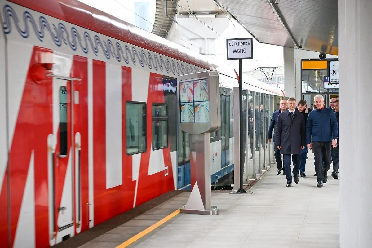 Вокзал Москва-Сити. Фото © MAX / Мэр Москвы Сергей Собянин