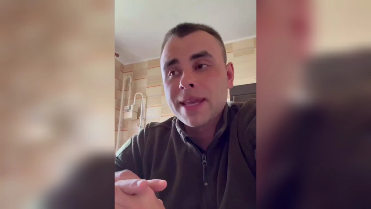 Алексей Земцов. Кадр видео © Telegram / Воевода вещает