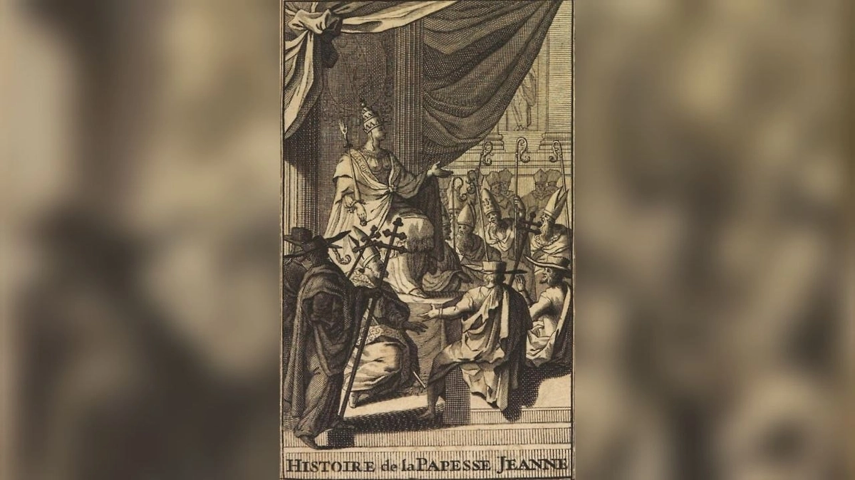 Папа римский родил младенца на глазах у толпы: легенда из середины IX века. Фото © Wikipedia / Friedrich Spanheim