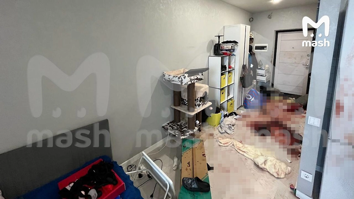 Актёр театра «ФЭСТ» Владислав Бенграф и его жена Евгения зарезали друг друга. Фото © Telegram / Mash