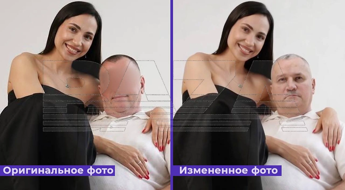 Москвичка стала жертвой дипфейка, её выдают за дочь генерала Мильчакова. Фото © Telegram / Baza