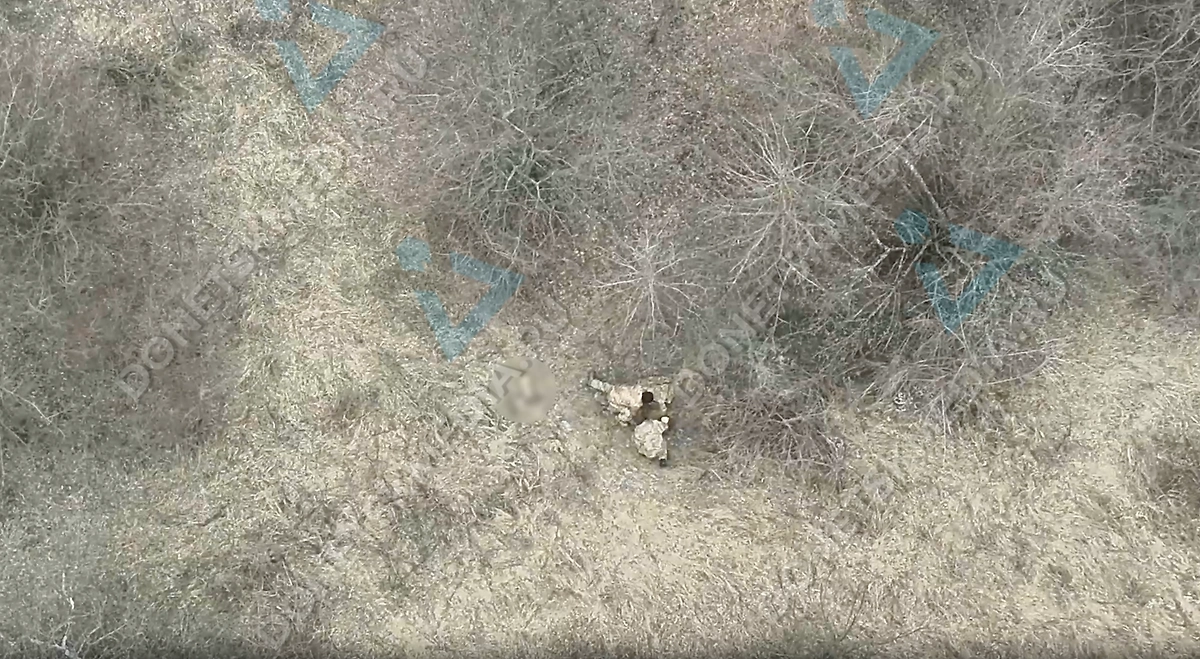 Скриншот видео © Телеграм / Донецк Медиа