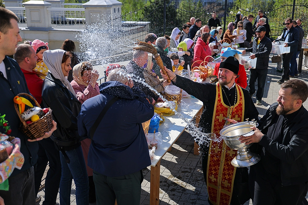 Как и когда освятить яйца в 2026 году? Что нужно делать в Великую субботу? Фото © ТАСС / Эрик Романенко