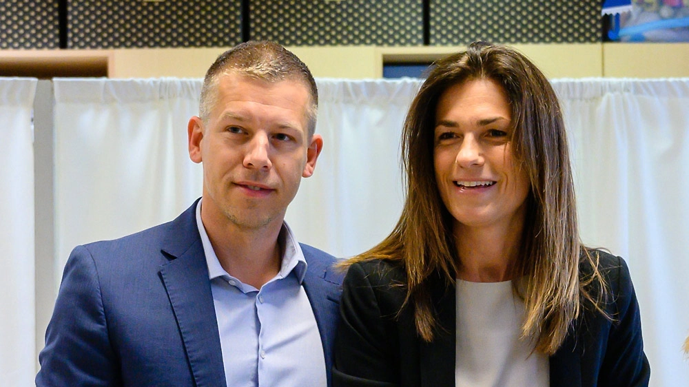 Петер Мадьяр и Юдит Варга. Фото © ТАСС / ЕРА /Tamas Vasvari