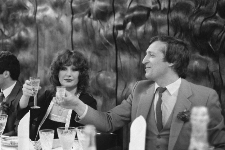 Алла Пугачёва с мужем Евгением Болдиным. Фото © РИА Новости / Борис Кауфман