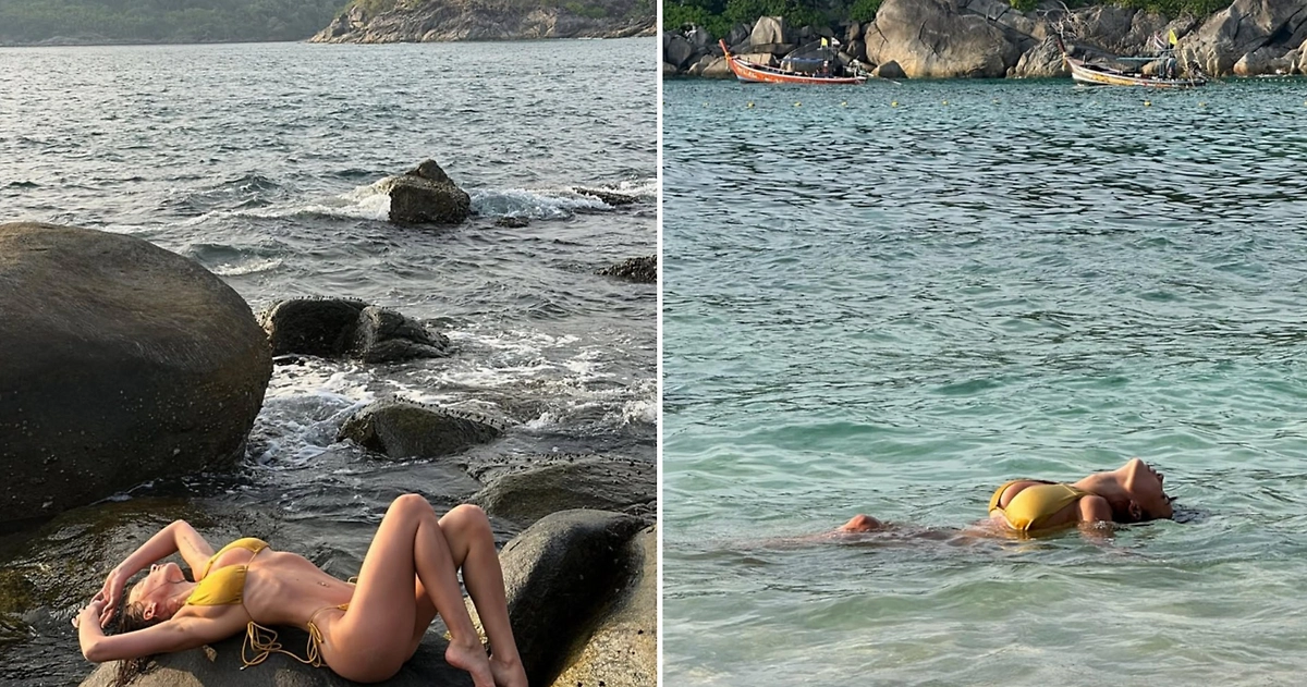 Валя Карнавал на отдыхе. Фото © Instagram (признан экстремистской организацией и запрещён на территории Российской Федерации)/ karna.val