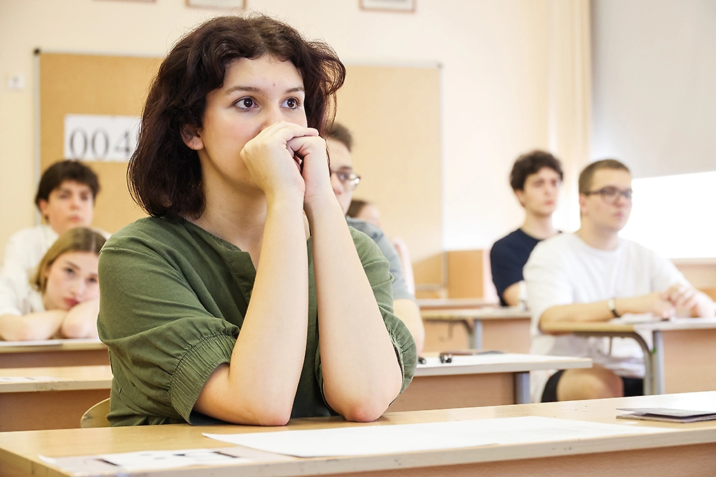 Когда основной период ЕГЭ-2026. Фото © ТАСС / Евгений Мессман