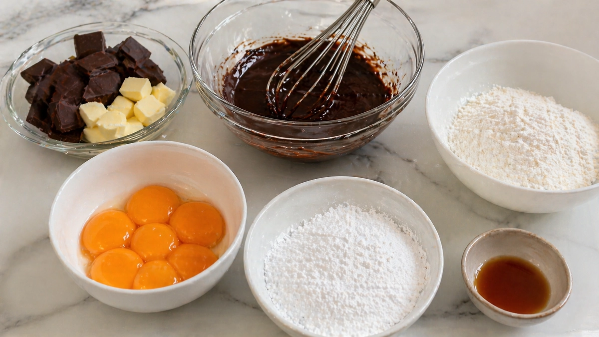 Рецепт шоколадного торта: полный гид по приготовлению пирога из 1920-х годов. Фото © GPTChat / Софья Кузнецова