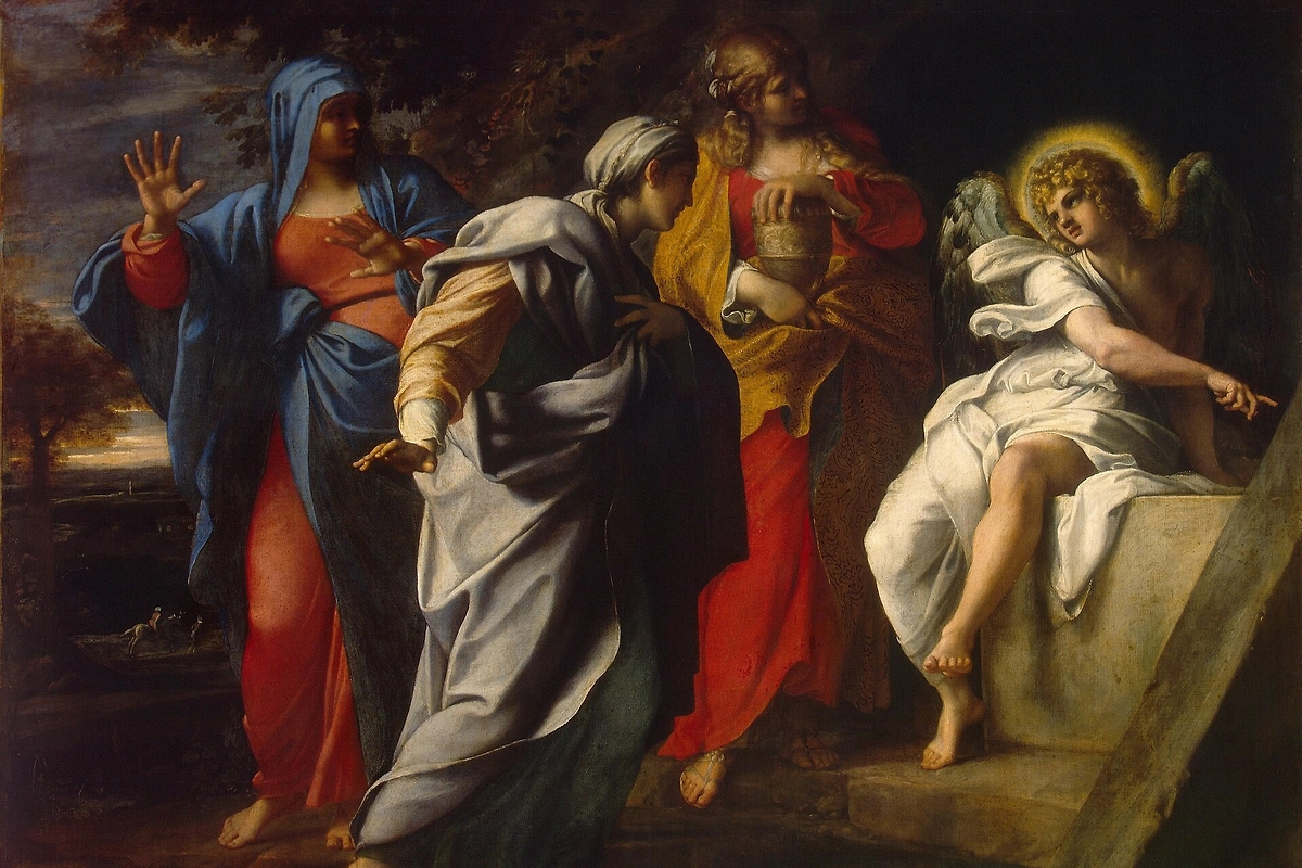Кто такие жёны-мироносицы и почему их почитает православная церковь. Фото © Wikipedia / Аннибале Карраччи 