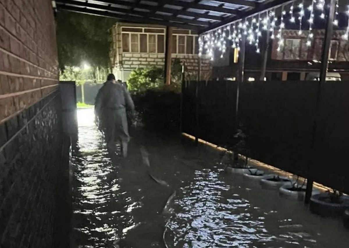 На Кубани борются с паводками. Фото © Telegram / Сергей Сидоренко