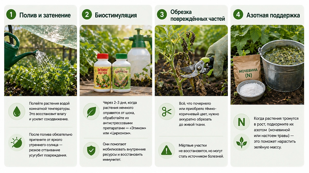 Снег в конце апреля 2026: как реанимировать растения и рассаду. Топ-4 способов спасти огород после снегопада. Фото © GPTChat / Софья Кузнецова