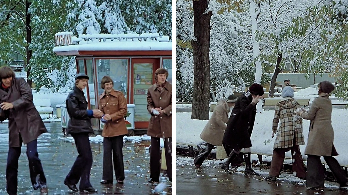 Как кинофильм «Служебный роман» доказал, что у природы нет плохой погоды? Фото © Кадр из фильма «Служебный роман», режиссёр Эльдар Рязанов, сценарист Эмиль Брагинский / Kinopoisk