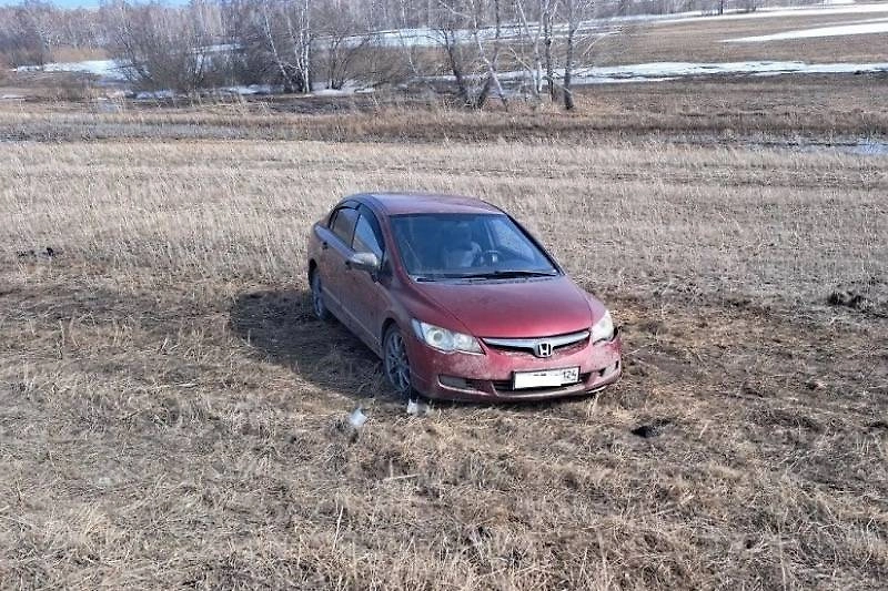 Автомобиль пострадавшей. Фото © Госавтоинспекция МО МВД России «Назаровский» 