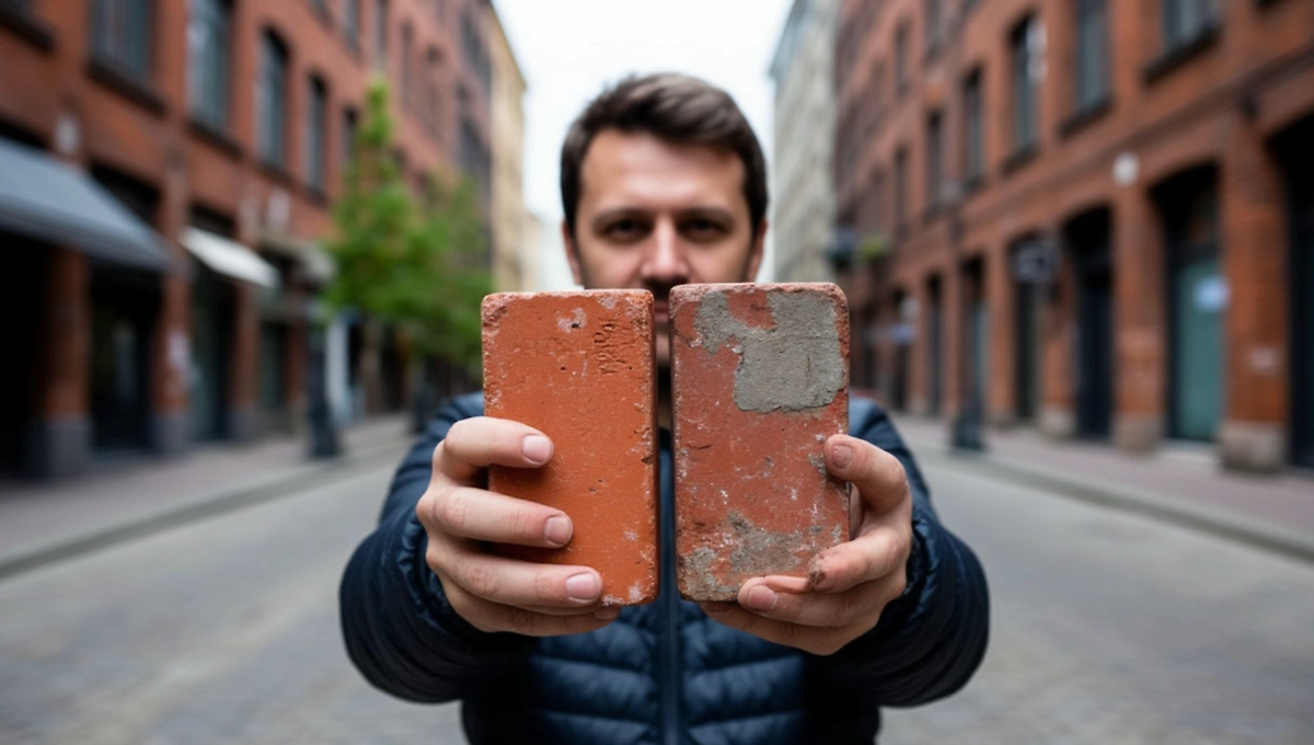 Как называли DynaTAC? «Кирпич», «башмак», «труба», «телефон для новых русских». Фото © «Шедеврум»