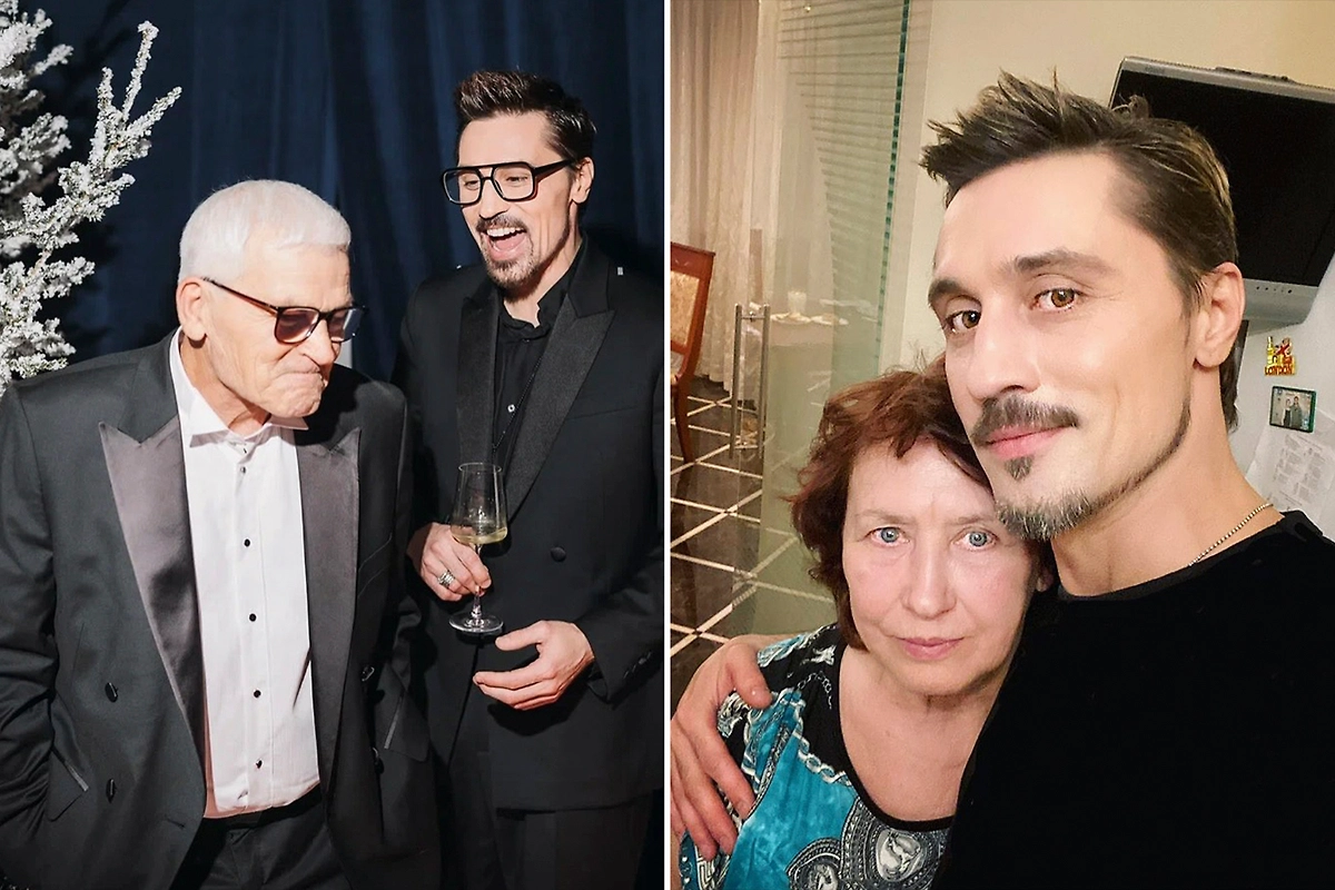 Дима Билан с отцом и матерью. Фото © Instagram (признан экстремистской организацией и запрещён на территории Российской Федерации) / bilanofficial