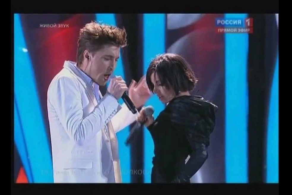 Дима Билан и Юлия Волкова выступали какое-то время вместе. Их «роман» помог раскрутке. Фото © Youtube / MaRianna K. 