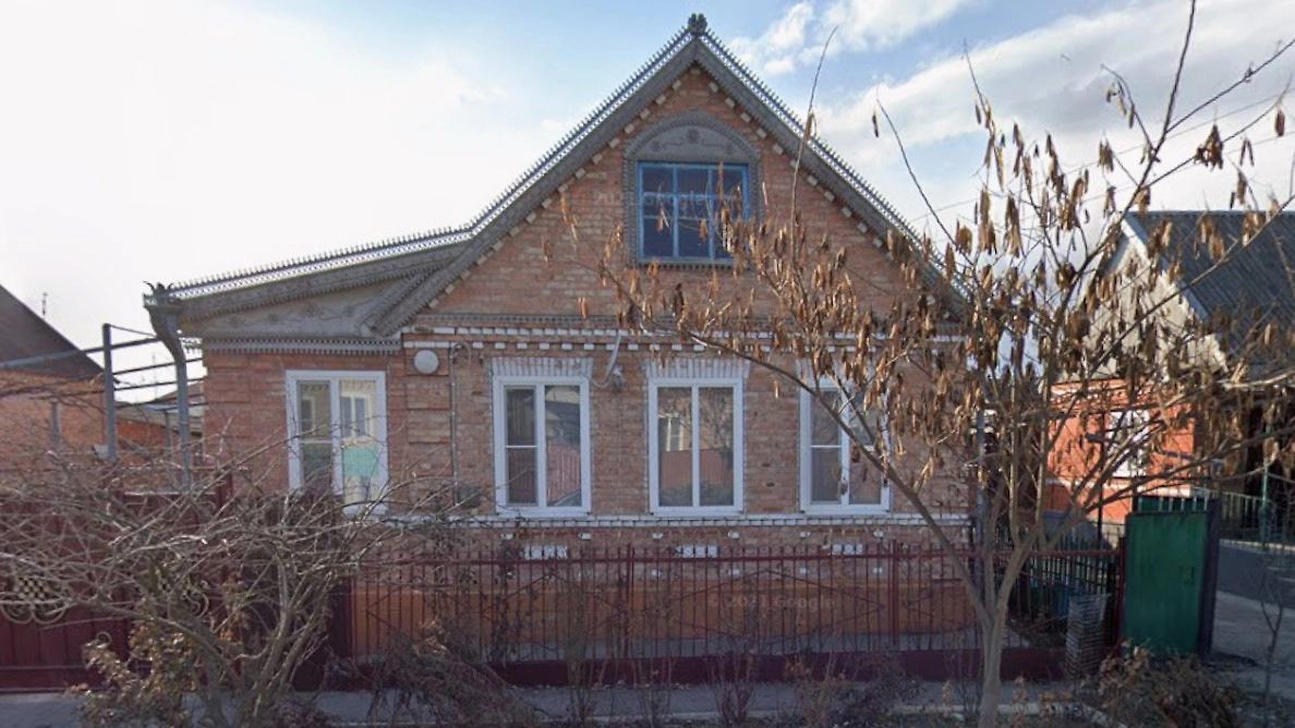 Старый дом в Майском, где до сих пор прописан Билан. Фото © maps