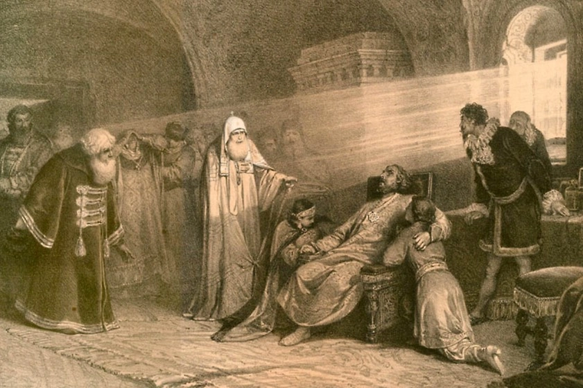 Почему Борис Годунов похоронен сидя: проклятие или месть? Топ-3 популярные версии. Фото © Wikipedia