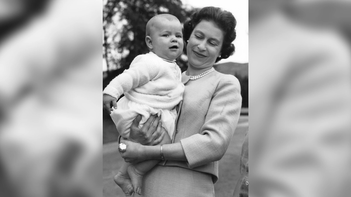 Принц Эндрю: роды королевы Елизаветы II. Фото ©&nbsp;Getty Images / Keystone-France / Gamma-Rapho